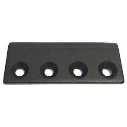Barn Door Track Connector - Black