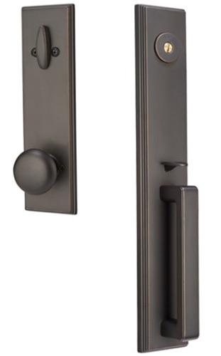 Versailles Exterior Door Handle Oil Rubbed Bronze - Door Clearance Center