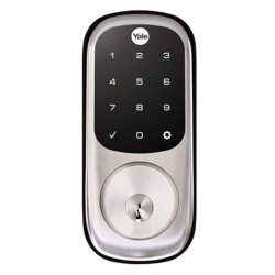 Monte Carlo Touchscreen Deadbolt Satin Nickel