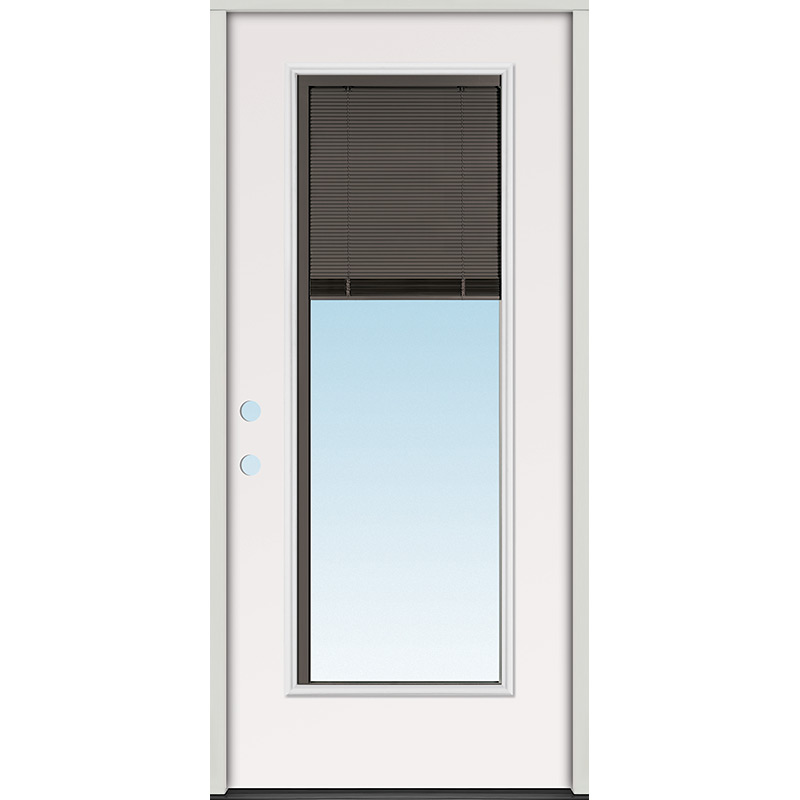 8-Lite Full Lite Fiberglass Prehung Patio Double Door Unit - Door Clearance  Center