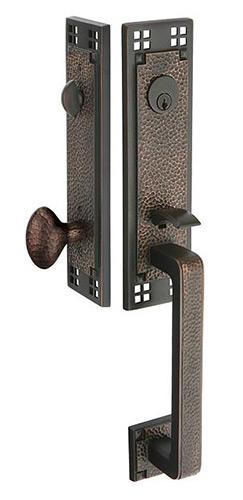 Emtek Art & Crafts Lockset Oil Rubbed Bronze