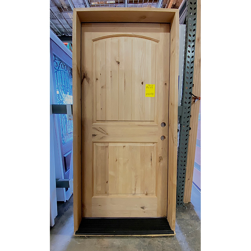 3/0 x 6/8 Rustic Knotty Alder 69/16" Jambs Door Clearance Center