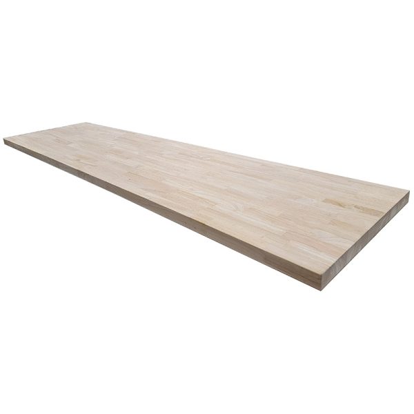 8' Unfinished Butcher Block Countertop 13/4" Door Clearance Center