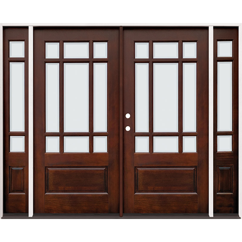 9 Lite Glass French Door (French/Double Doors) by Designer Doors