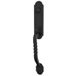 Emtek San Carlos Lockset Flat Black