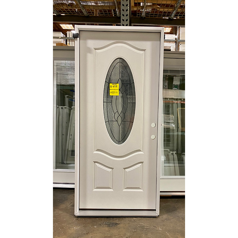 3/0 x 6/8 Oval Fiberglass LH Door Clearance Center