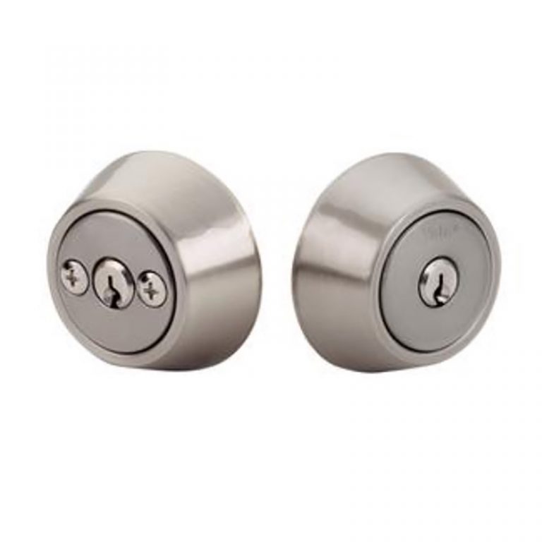 Double Cylinder Deadbolt Satin Nickel Door Clearance Center