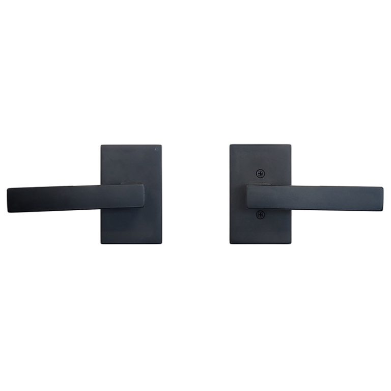 Emtek Dumont Lever Flat Black Door Clearance Center