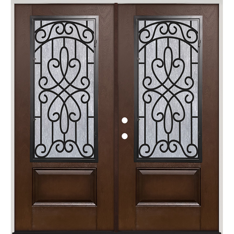 Fiberglass Double Front Doors Glass Designs