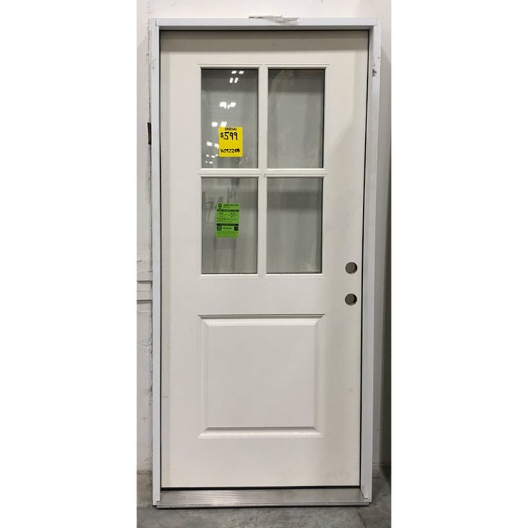 3 0 X 6 8 4 Lite Fiberglass PVC Jambs LH Door Clearance Center 3 0 X 6 8 4 Lite Fiberglass PVC Jambs LH Door Clearance Center