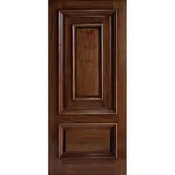 Hamilton Panel-in-Panel Mahogany Wood Door Slab #7271 - Slab, None